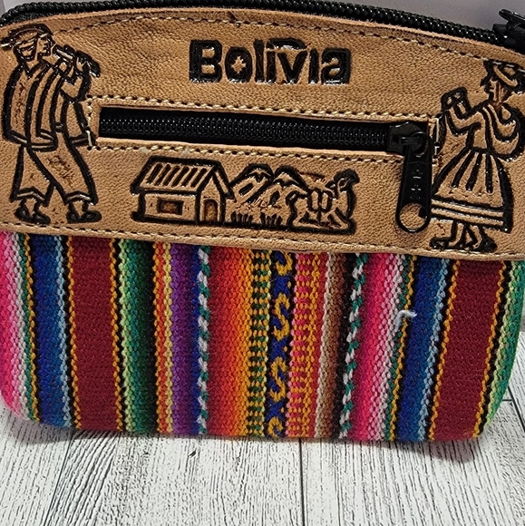 Handmade Coin Purse from 🇧🇴 Bolivia. - Picture 2 of 11